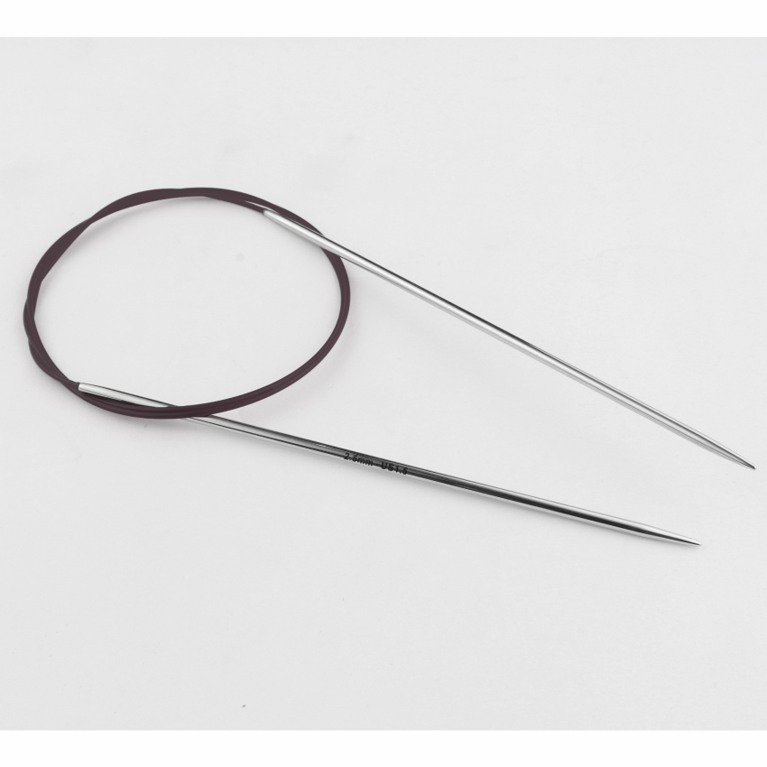 Спицы круговые латунные Nova KnitPro, 120 см, 2.50 мм 10332