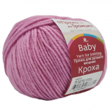Кроха, пряжа для ручного вязания (29, роз. сирень)