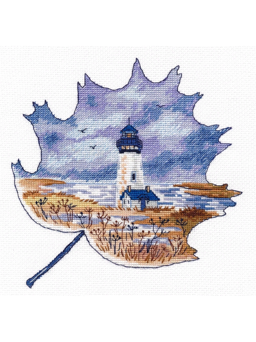 Набор для вышивания «Овен» 1271 "Маяк Йакин-Хед",16*18 см.