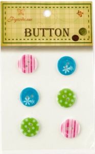 Пластиковые пуговицы "Рукоделие" FB 1032