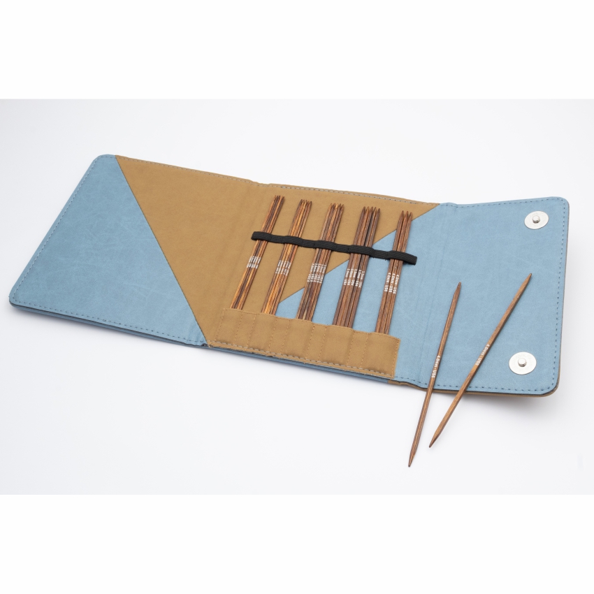 Набор деревянных носочных спиц 15 см Ginger Cubics KnitPro 43305