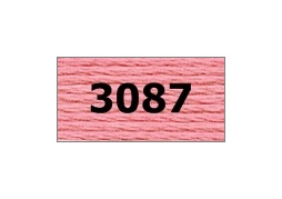 мулине "Gamma"  х/б 24 x 8 м 3087, св.розовый