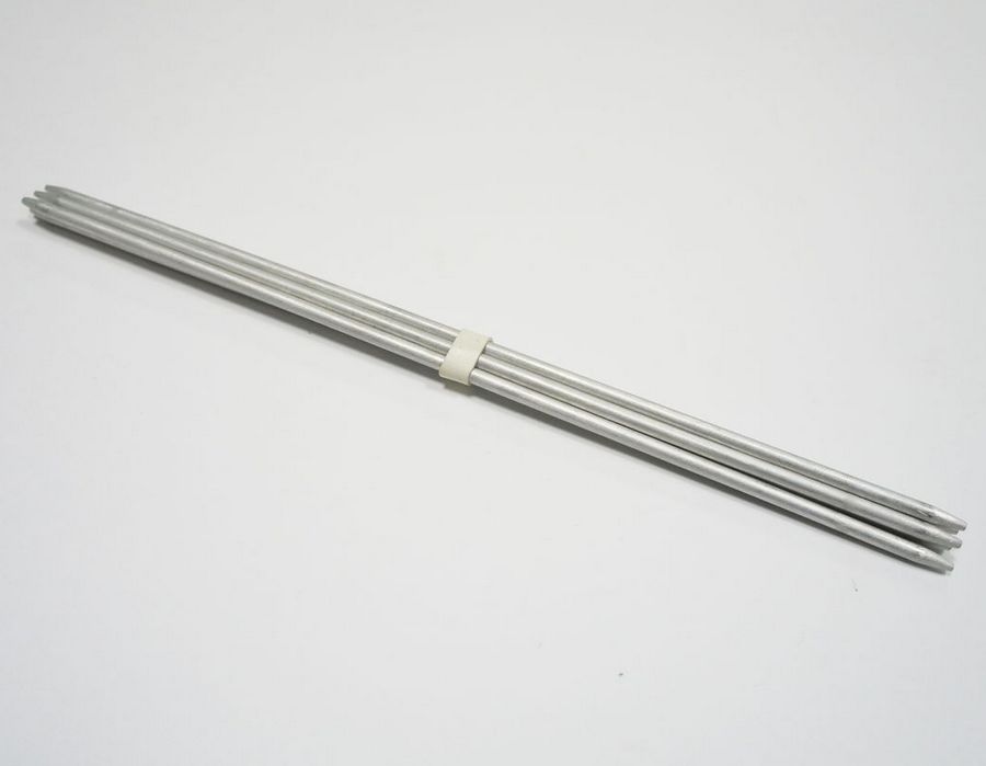 Спица вязальная 5-ти компл. 2-х концевая Ф3,0 алюм. 