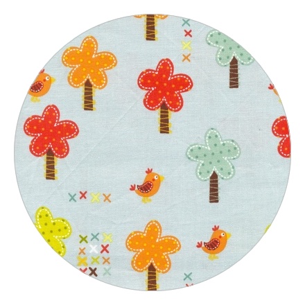 Ткань Riley Blake 100% хлопок, 55х50 см, C2851-Teal