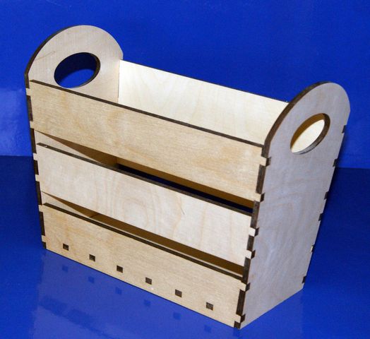 Корзинка №8 с рейками 29х12х22,5 см