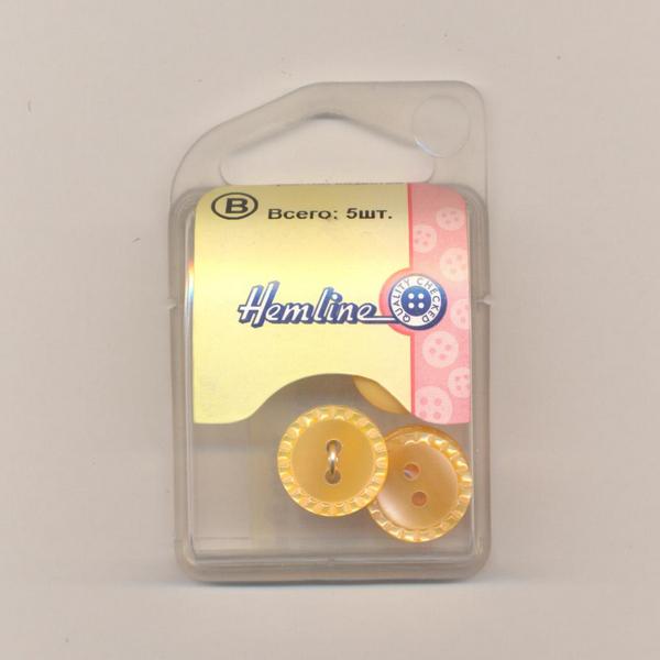 Пуговица Hemline "Basic" 15 мм