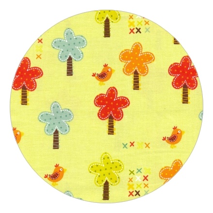 Ткань Riley Blake 100% хлопок, 55х50 см, C2851-Green