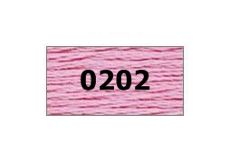 мулине "Gamma"  х/б 24 x 8 м 0202, розовый