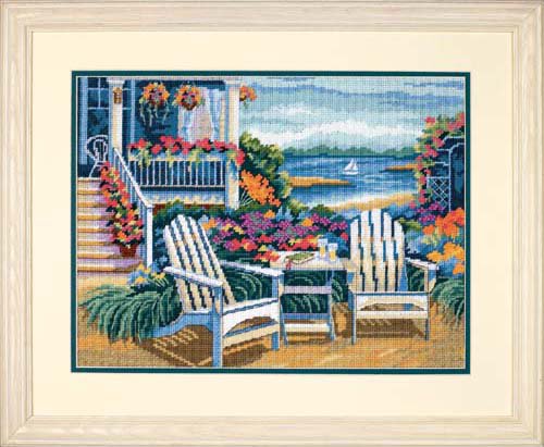 20070-DMS Набор для рукоделия 41*30 см"Уединение на берегу"