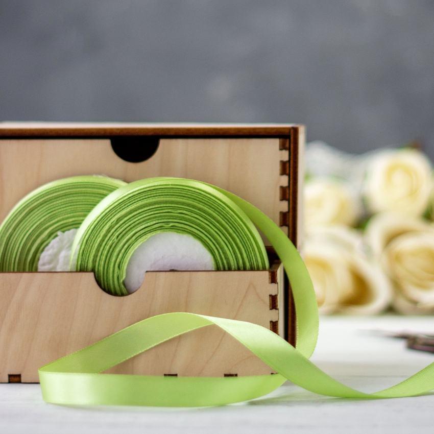 Лента атласная 12мм x 25м 1174 (1 шт)