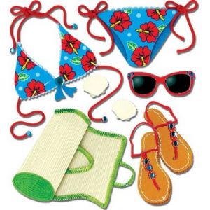 Стикеры "Пляжная коллекция" 