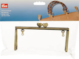 Замок для сумки  Цвет состаренной латуни 15х6,5 