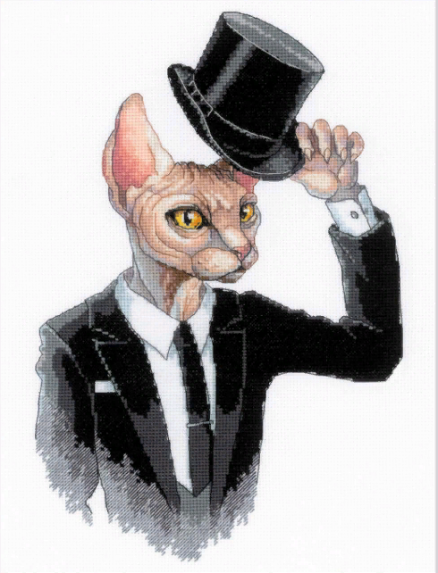 Набор для вышивания «Риолис» 1928 Джентельмен  25*33 см