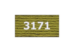 мулине "Gamma"  х/б 24 x 8 м 3171, св.св.хаки