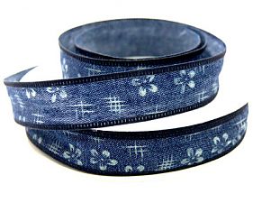 Тесьма Р-004/01, шир.2 см , джинс 22,20 м+-0,2 м, (х/б+п/э)