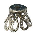 Розетка для бус DC-003/5 "Zlatka" 7 мм 5 шт/упак, №02 под никель