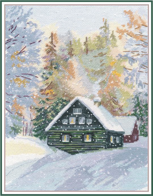 Набор для вышивания «Овен» 1243 " Околдованный лес" 20*26 см.