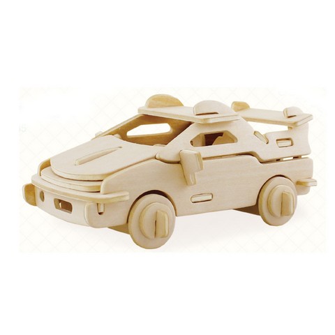 Объемные пазлы 3D ROT-007 Гоночная машина 13х9х6 см