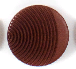 Пуговицы в тубе "Колибри" NE112  Brown № 2  24L 36шт.