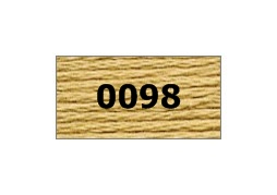 мулине "Gamma"  х/б 24 x 8 м 0098, бежевый