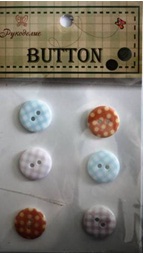 Пластиковые пуговицы "Рукоделие" FB 1033