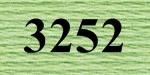 мулине "Gamma"  х/б 24 x 8 м 3252, св.св.зеленый