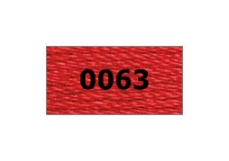 мулине "Gamma"  х/б 24 x 8 м 0063, св.красный