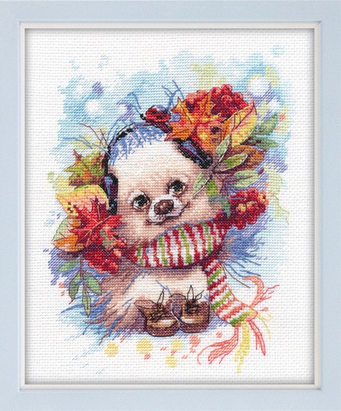 Набор для вышивания «Овен» 1163 Осенняя мелодия,22*17 см