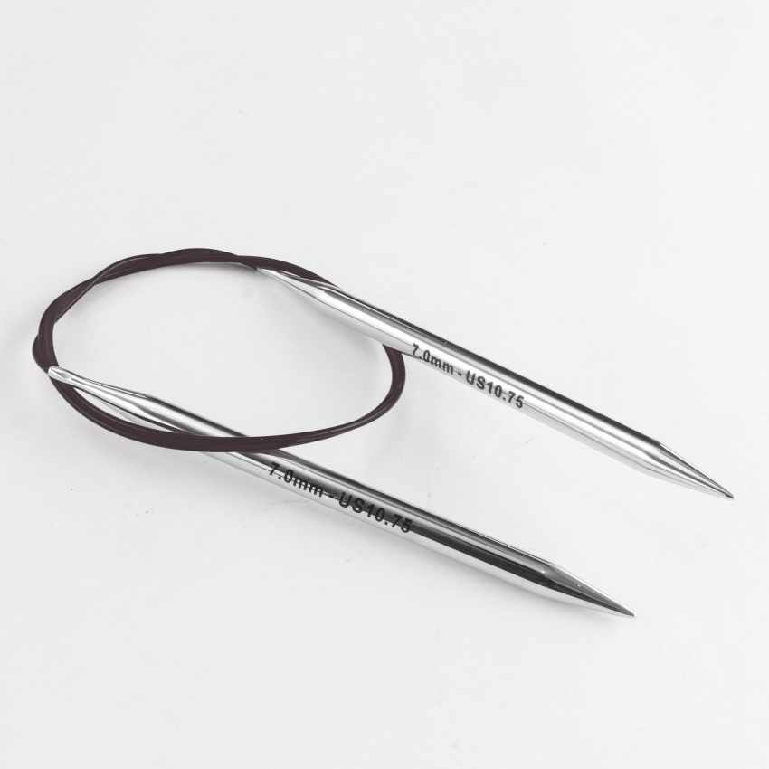 Спицы круговые латунные Nova KnitPro, 50 см, 7.00 мм 10395