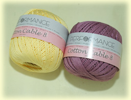 Коттон Кабле 8, Болгария, пряжа для ручного вязания 