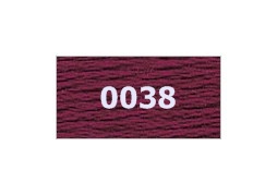 мулине "Gamma"  х/б 24 x 8 м 0038, вишневый