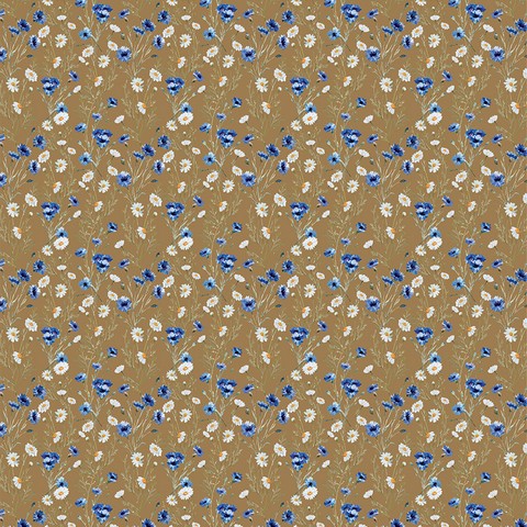 Упаковочная бумага-крафт "Stilerra" GKP-03, 100 х 70 см, цвет: 27 Цветы