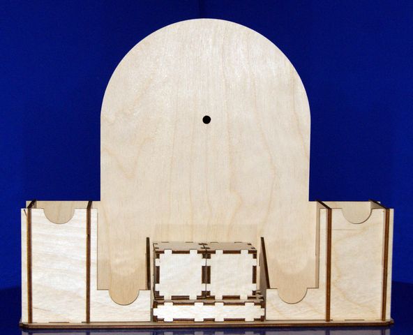 Набор канцелярский (часы, календарь, карандашница) 35х28х9 см