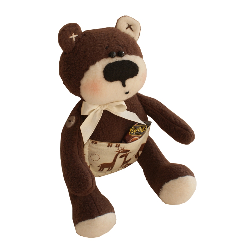 Набор для изготовления игрушки "BEAR'S STORY" В004, 23 см