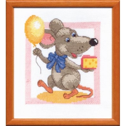 Набор для вышивания «Чарівна Мить» А-176 С днем рождения, Крыска!