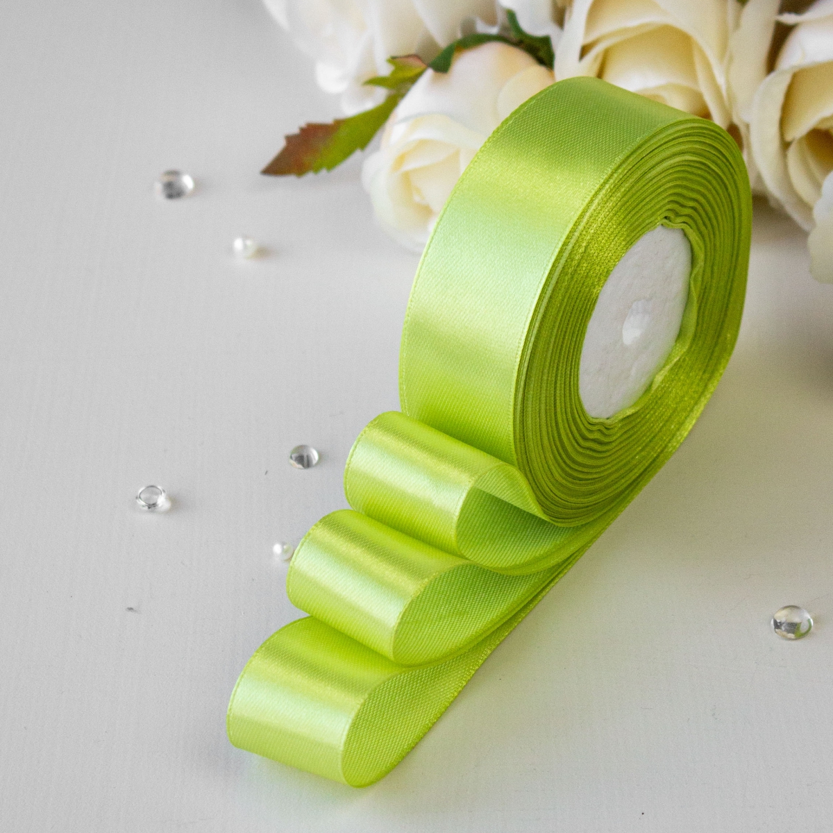 Лента атласная 25мм x 25м 1174 (1шт)