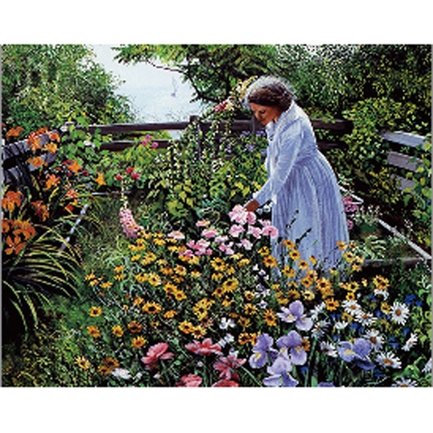 Схема вышивки бисером  35х45 см, 569