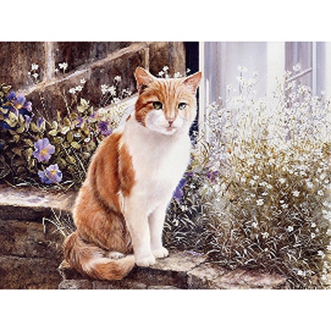 Схема вышивки бисером  35х45 см, 540