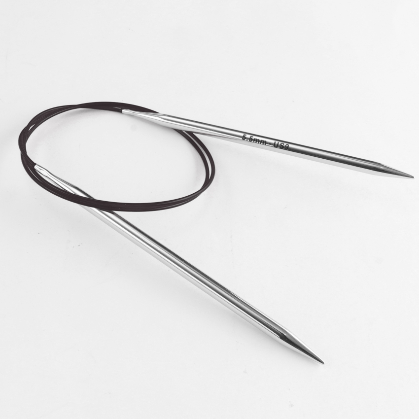 Спицы круговые латунные Nova KnitPro, 50 см, 5.50 мм 10392