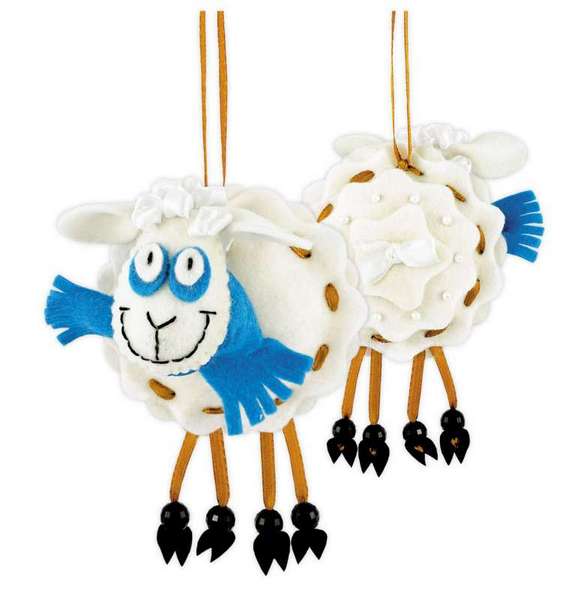 Набор для рукоделия «Сотвори Сама» 1442АС Овечка. Снежок