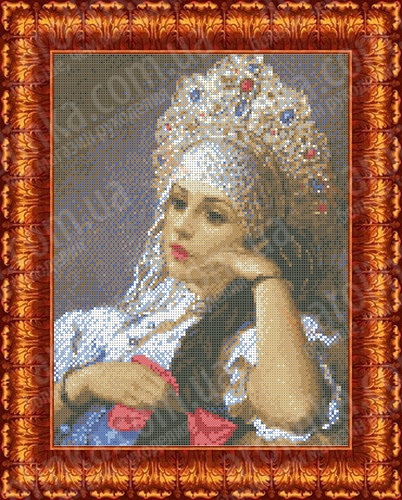 Рисунок-схема на ткани «Каролинка» КБЛ 3025 Василиса