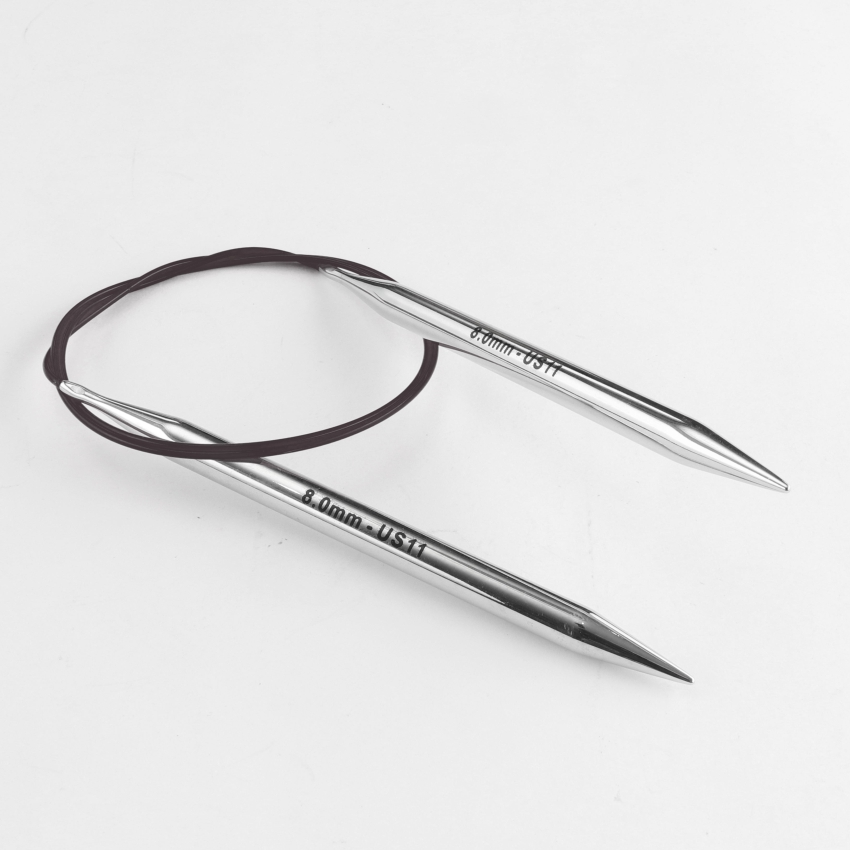 Спицы круговые латунные Nova KnitPro, 60 см, 8.00 мм 11329