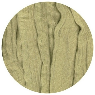 Гребенная лента "Троицкая", 100% шерсть тонкая, 100 г, липа