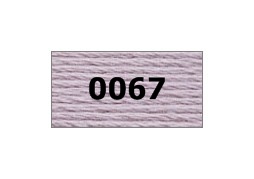 мулине "Gamma"  х/б 24 x 8 м 0067, сиренево-серый