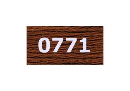 мулине "Gamma"  х/б 24 x 8 м 0771, красно-коричневый