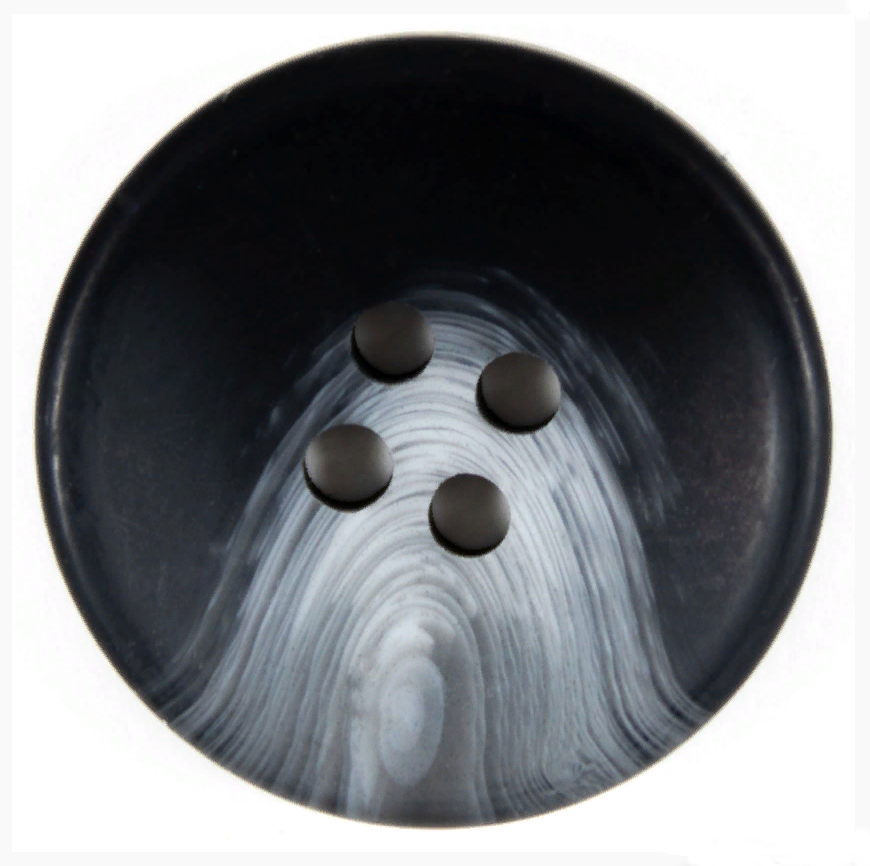 Пуговицы в тубе "Колибри" CH101 Blk 32L (20 мм) 18 шт