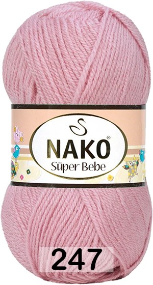 Нако (Супер Бейби), пряжа для ручного вязания,50 г/180 м