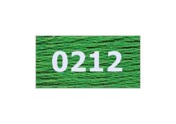 мулине "Gamma"  х/б 24 x 8 м 0212, зеленый