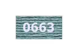 мулине "Gamma"  х/б 24 x 8 м 0663, серый