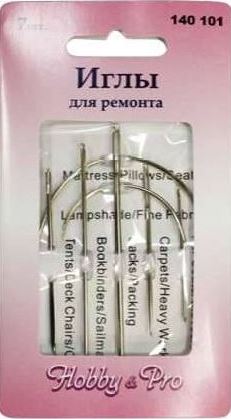 Иглы для ремонта "Hobby&Pro" 140101, упак.7 шт.